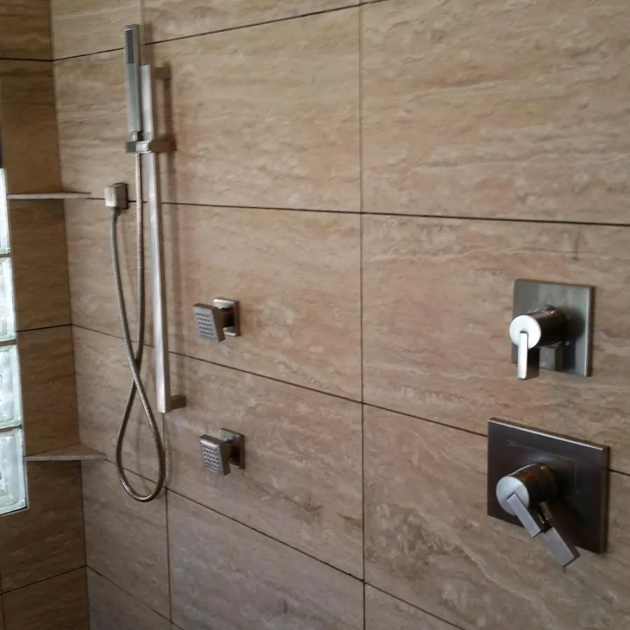 Shower fixture installation for Gas Line Repair in East Peoria